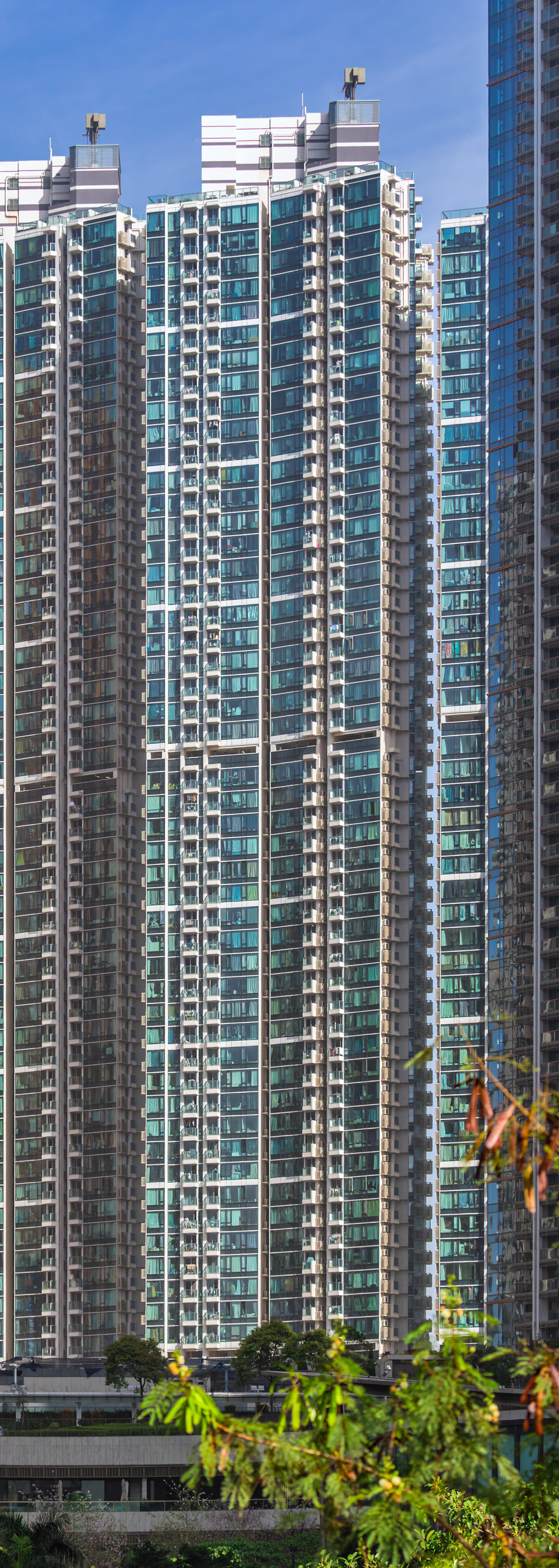 LOHAS Park Malibu Tower 2, Hong Kong - View from the southeast. © Mathias Beinling